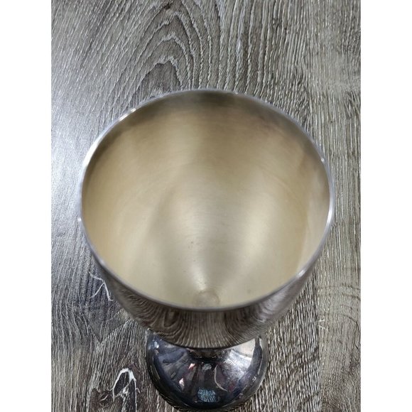 International Silver Co Silver Plated Wine Goblets Set Of 6 - Picture 3 of 9